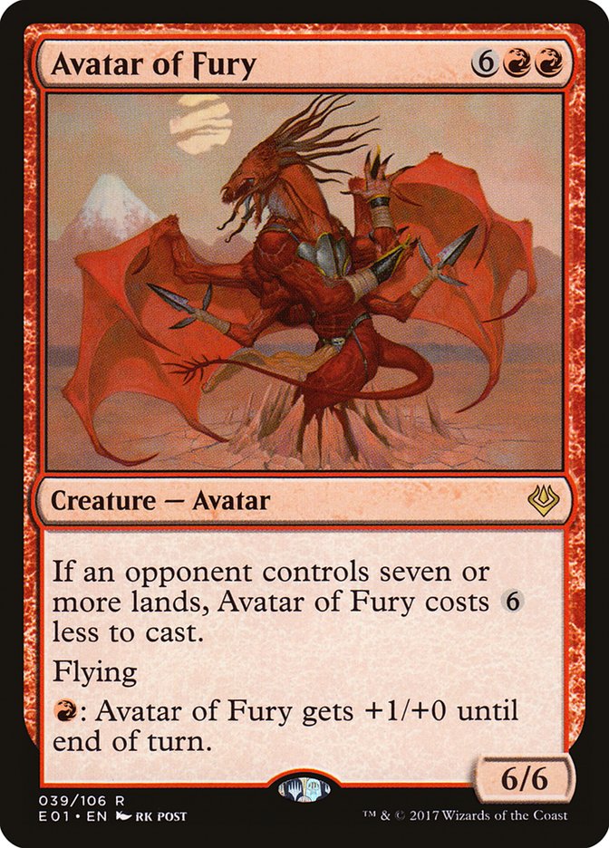 Avatar of Fury [Archenemy: Nicol Bolas] | Galaxy Games LLC