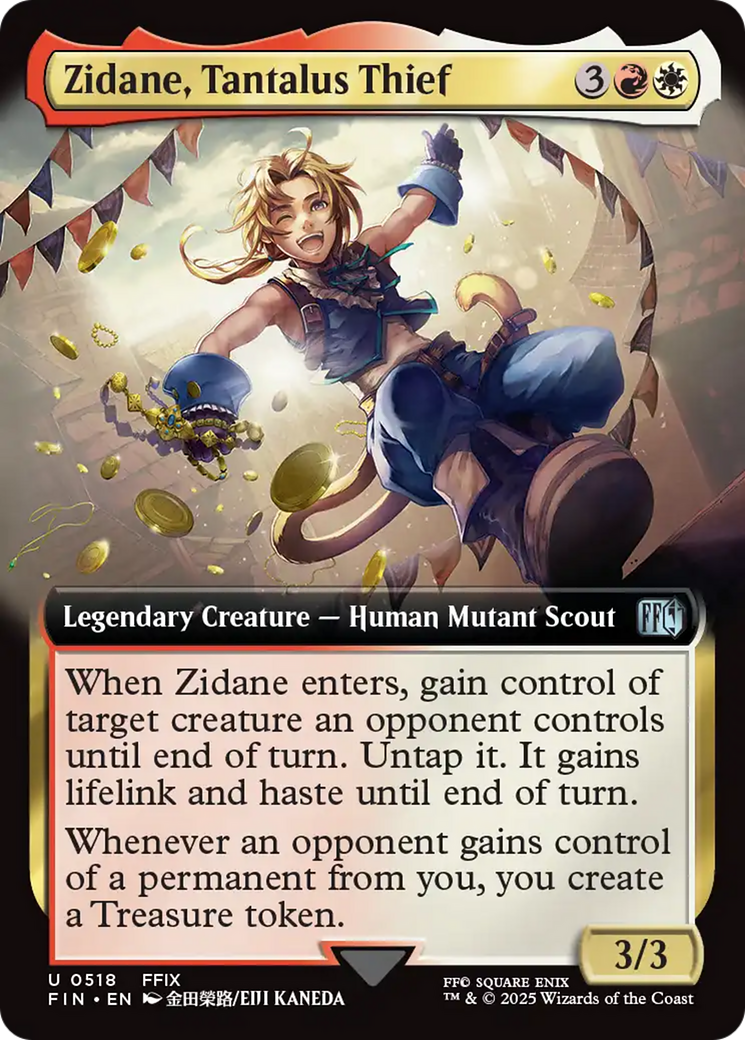Zidane, Tantalus Thief (Extended Art) [FINAL FANTASY] | Galaxy Games LLC