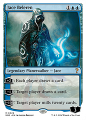 Jace Beleren (White Border) [Mystery Booster 2] | Galaxy Games LLC