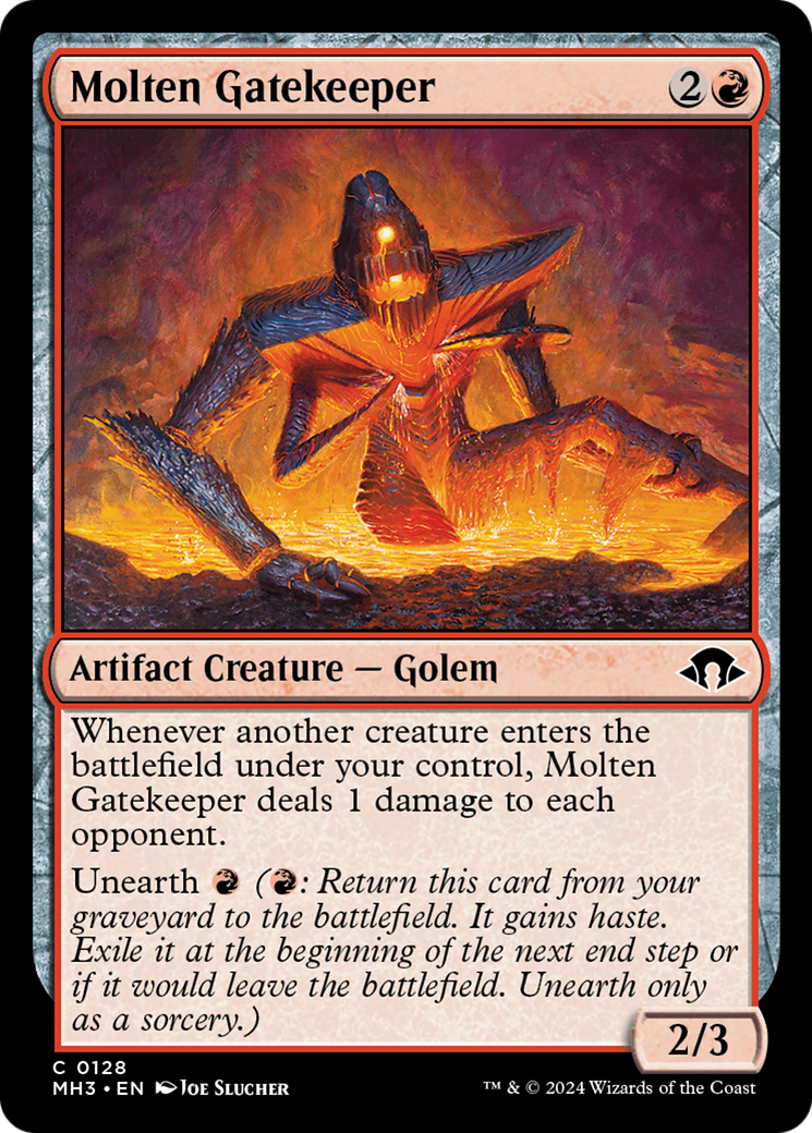 Molten Gatekeeper [Modern Horizons 3] | Galaxy Games LLC