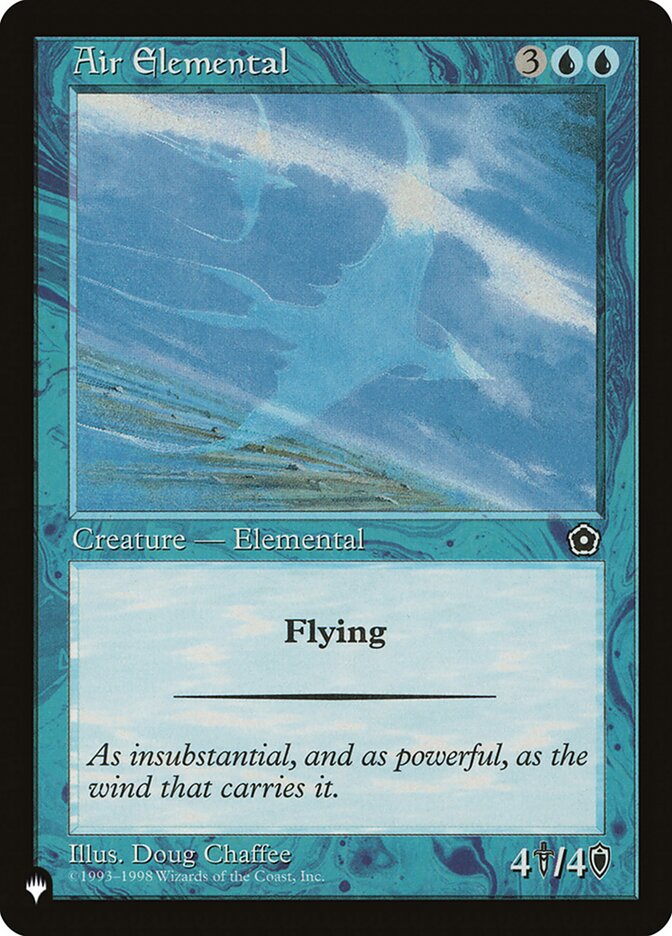 Air Elemental [The List] | Galaxy Games LLC