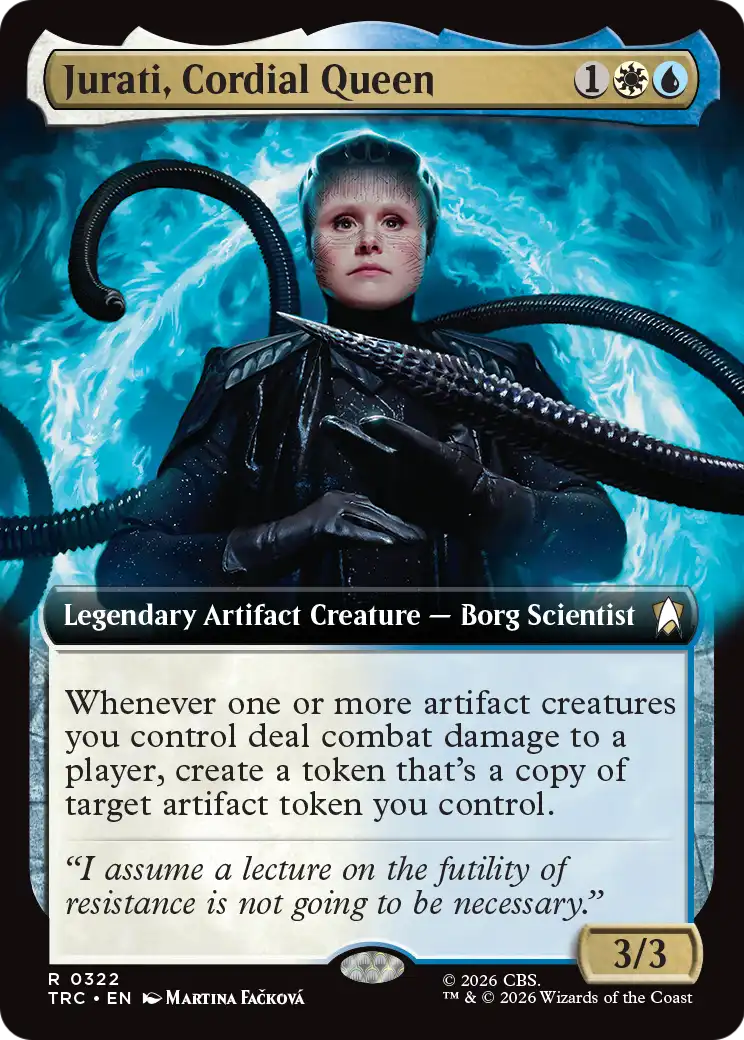 Jurati, Cordial Queen (Extended Art) [Star Trek Commander] | Galaxy Games LLC