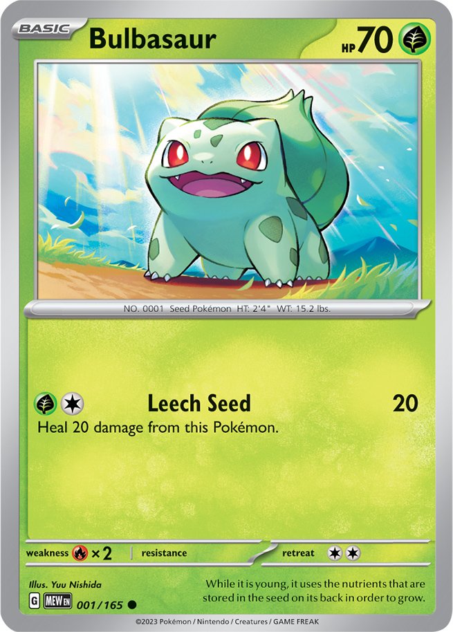 Bulbasaur (001/165) [Scarlet & Violet 151] | Galaxy Games LLC