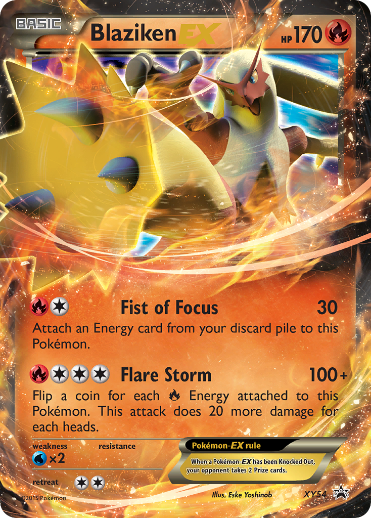 Blaziken EX (XY54) [XY: Black Star Promos] | Galaxy Games LLC