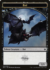 Bat // Spirit (010) Double-Sided Token [Ravnica Allegiance Guild Kit Tokens] | Galaxy Games LLC