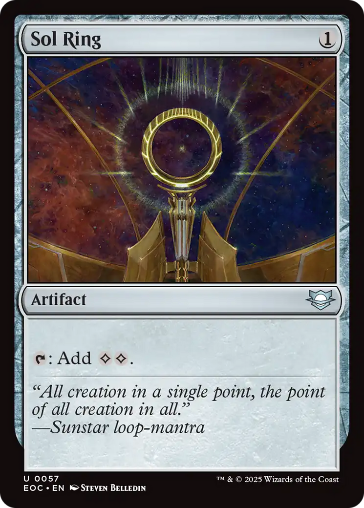 Sol Ring [Edge of Eternities Commander] | Galaxy Games LLC