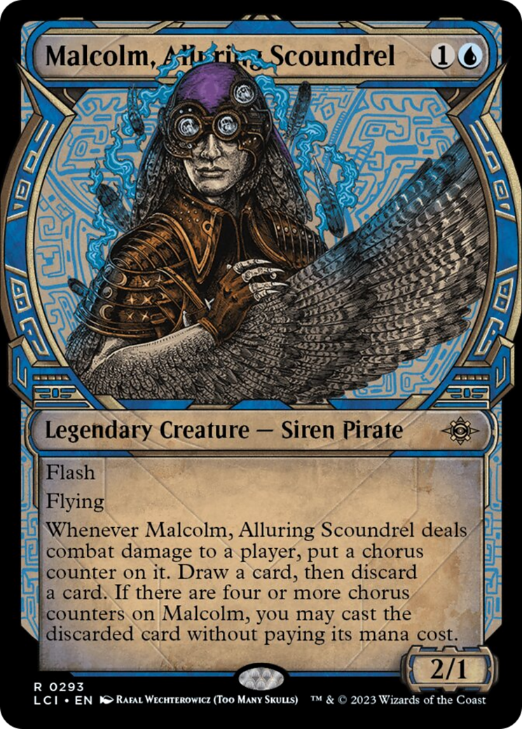 Malcolm, Alluring Scoundrel (Showcase) [The Lost Caverns of Ixalan] | Galaxy Games LLC