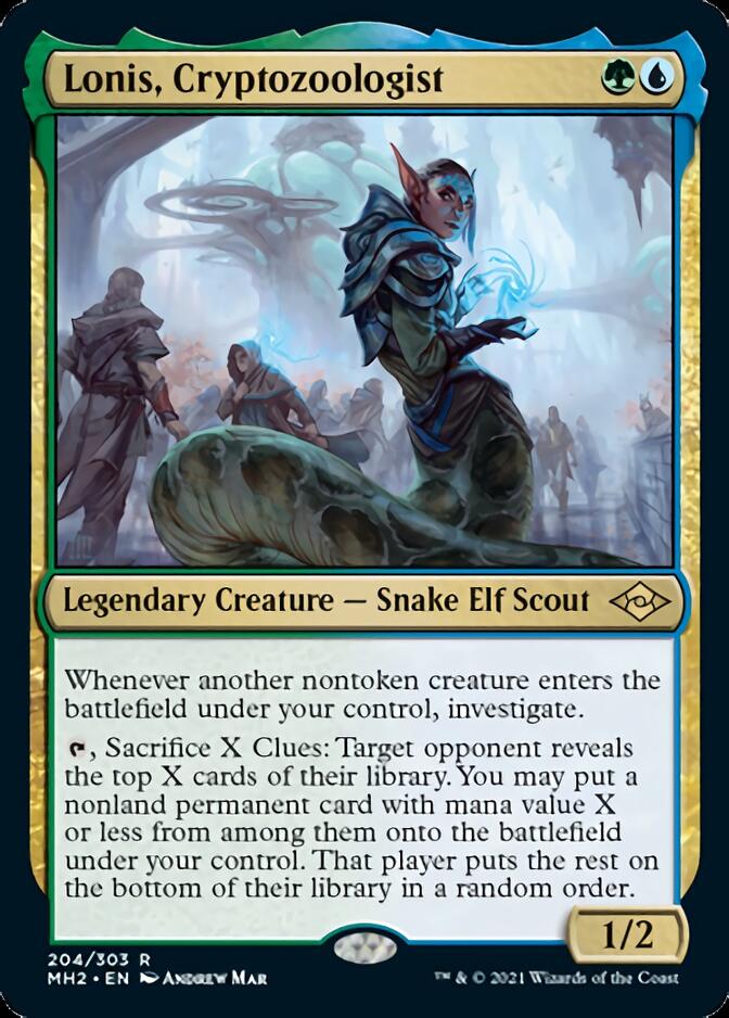 Lonis, Cryptozoologist [Modern Horizons 2] | Galaxy Games LLC