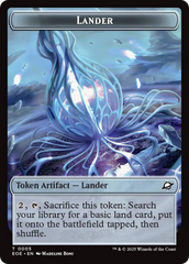 Drone // Lander (0005) Doubled-Sided Token [Edge of Eternities Tokens] | Galaxy Games LLC