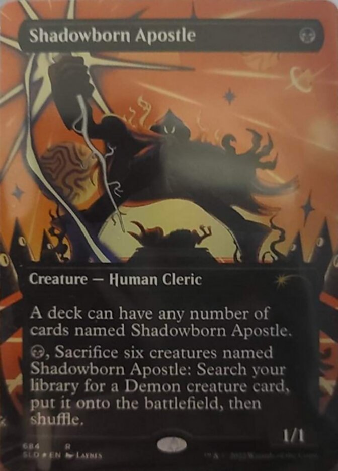 Shadowborn Apostle (Borderless) (684) [Secret Lair Drop Promos] | Galaxy Games LLC