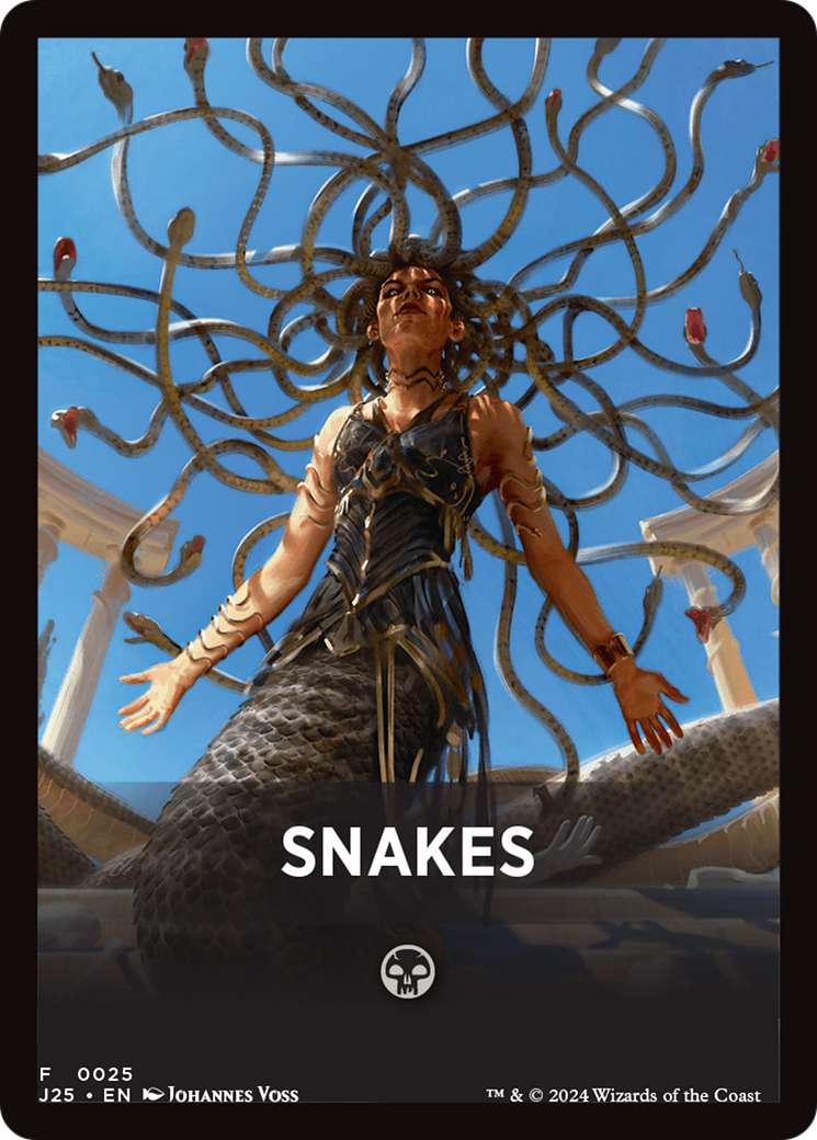 Snakes Theme Card [Foundations Jumpstart Front Cards] | Galaxy Games LLC