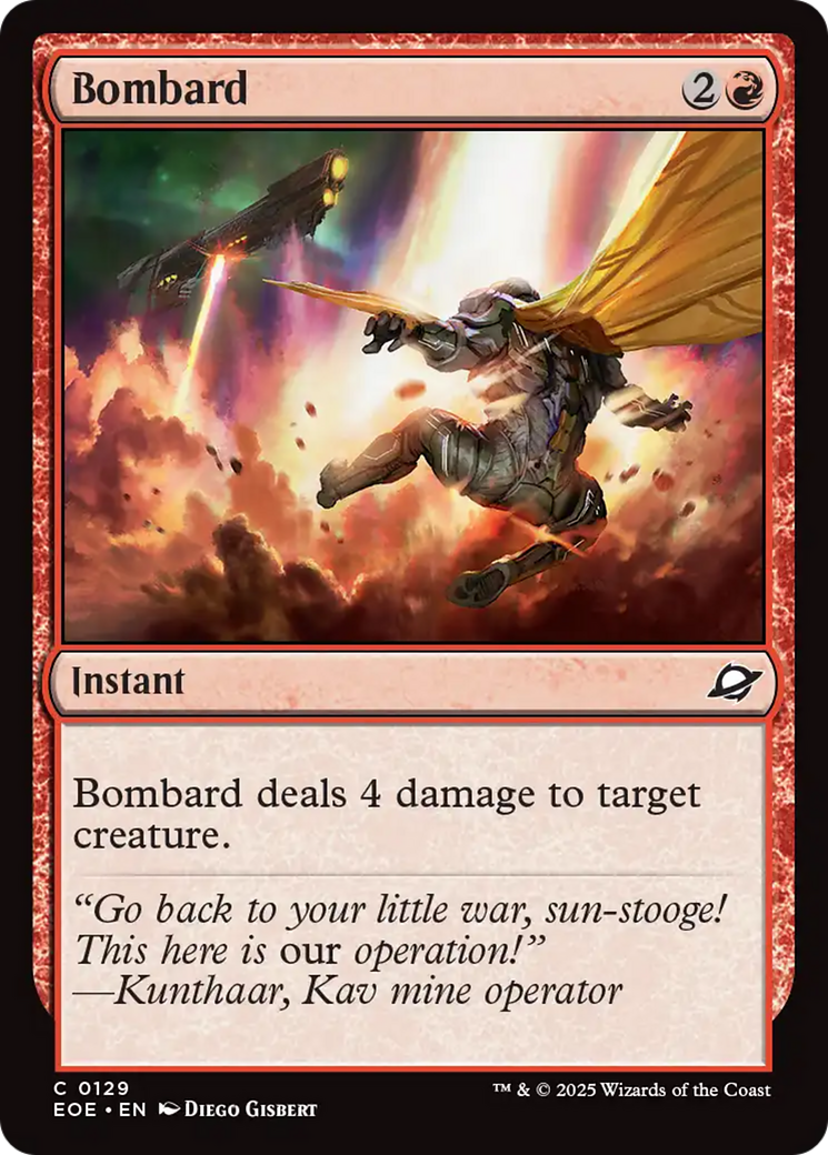 Bombard [Edge of Eternities] | Galaxy Games LLC