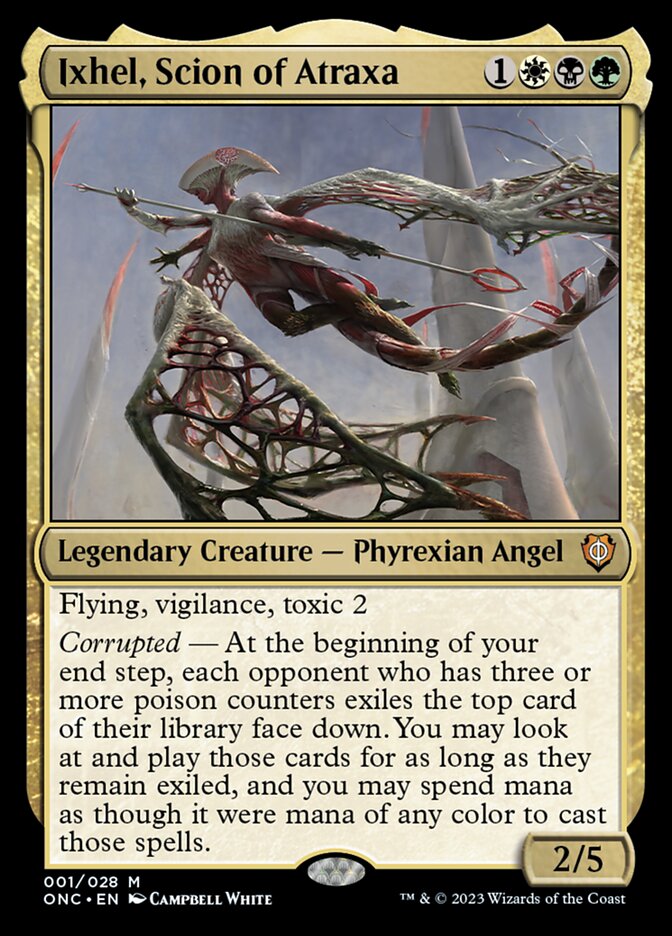 Ixhel, Scion of Atraxa [Phyrexia: All Will Be One Commander] | Galaxy Games LLC