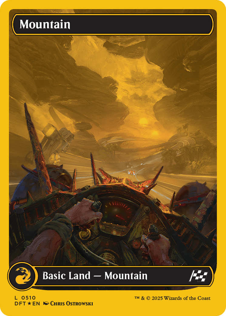 Mountain (0510) (First-Place Foil) [Aetherdrift] | Galaxy Games LLC