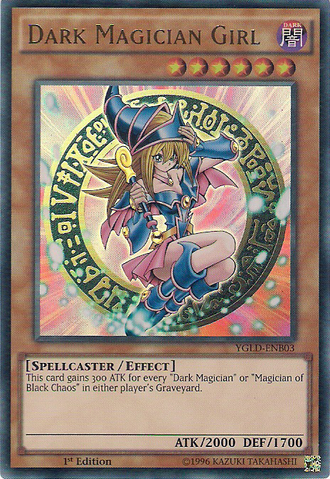 Dark Magician Girl [YGLD-ENB03] Ultra Rare | Galaxy Games LLC