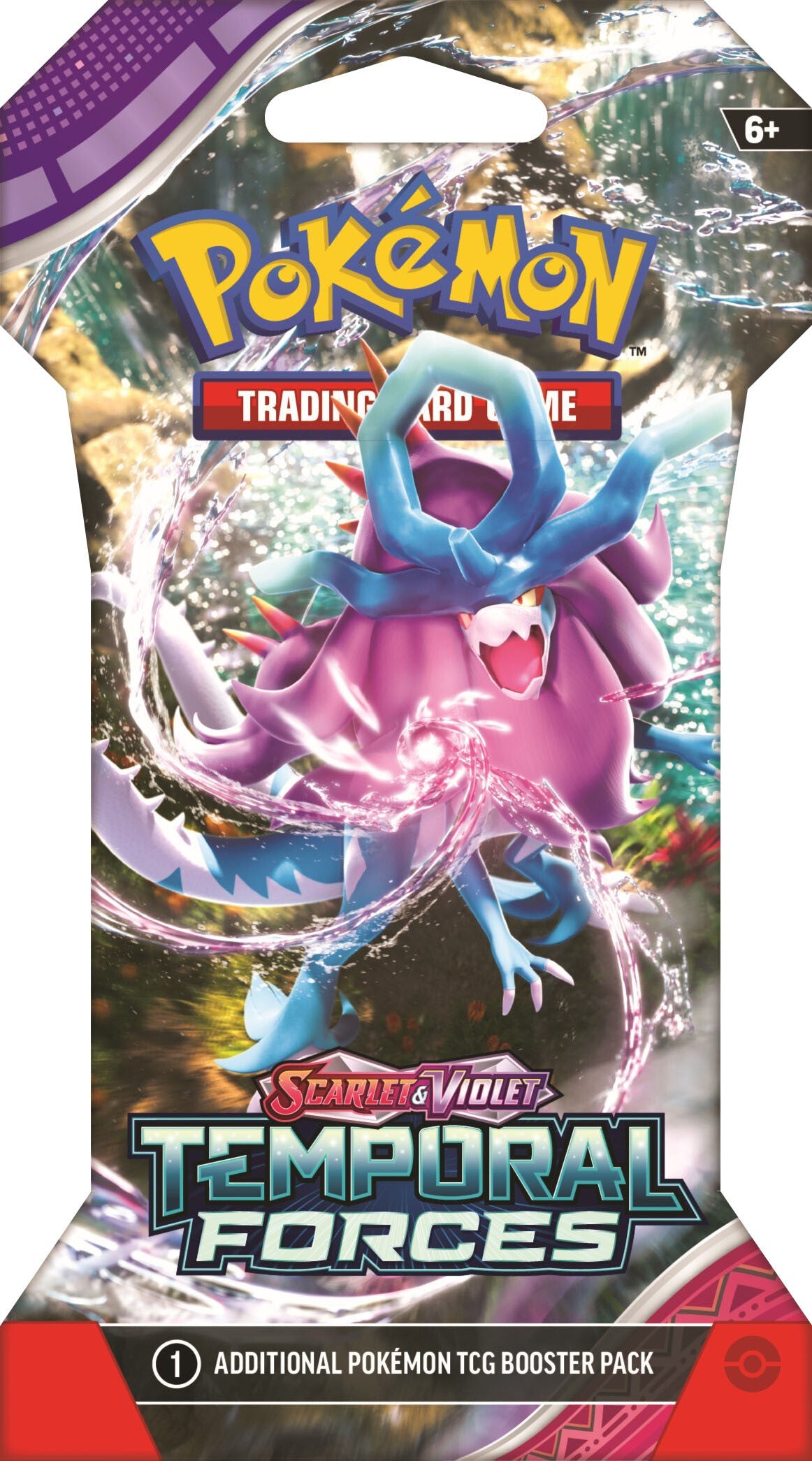 Scarlet & Violet: Temporal forces - Sleeved Booster Pack | Galaxy Games LLC