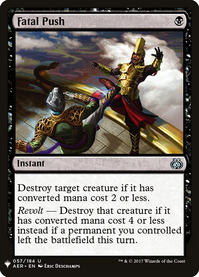 Fatal Push [Mystery Booster] | Galaxy Games LLC