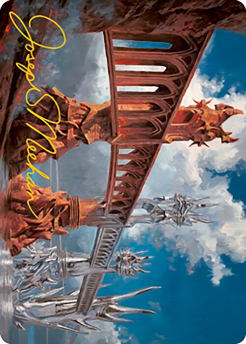 Silverbluff Bridge Art Card (Gold-Stamped Signature) [Modern Horizons 2 Art Series] | Galaxy Games LLC