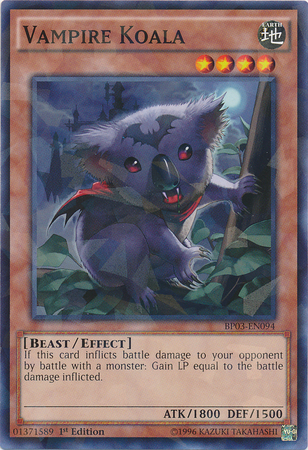 Vampire Koala [BP03-EN094] Shatterfoil Rare | Galaxy Games LLC