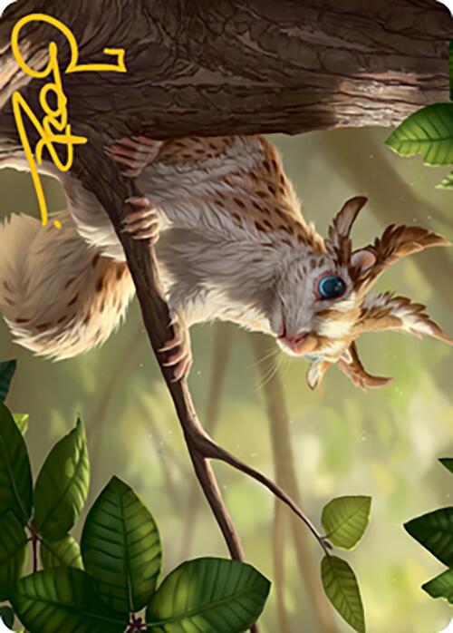 Squirrel Sovereign Art Card (Gold-Stamped Signature) [Modern Horizons 2 Art Series] | Galaxy Games LLC