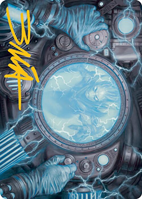 Recalibrate Art Card (Gold-Stamped Signature) [Modern Horizons 2 Art Series] | Galaxy Games LLC