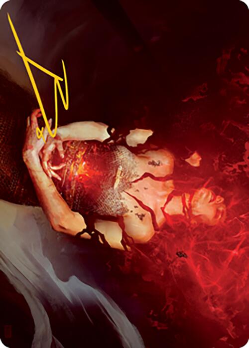 Flay Essence Art Card (Gold-Stamped Signature) [Modern Horizons 2 Art Series] | Galaxy Games LLC