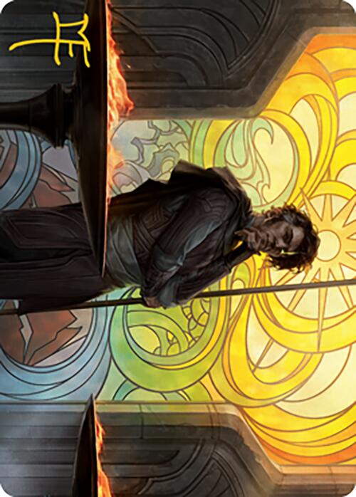 Garth One-Eye Art Card (Gold-Stamped Signature) [Modern Horizons 2 Art Series] | Galaxy Games LLC
