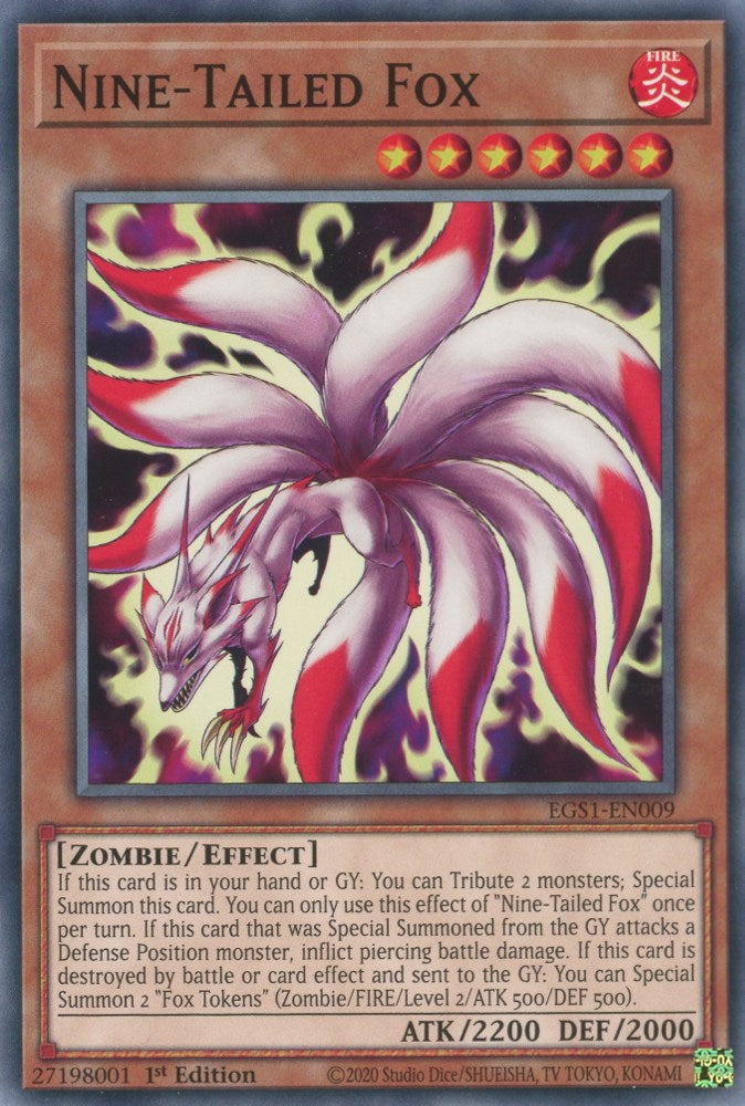 Nine-Tailed Fox [EGS1-EN009] Common | Galaxy Games LLC