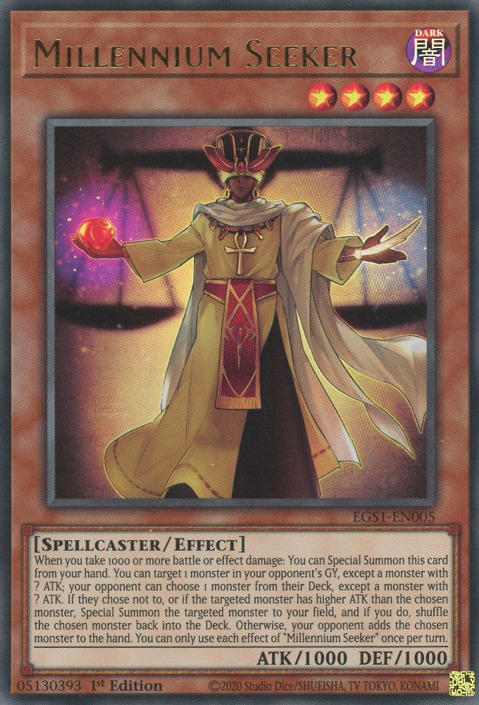 Millennium Seeker [EGS1-EN005] Ultra Rare | Galaxy Games LLC