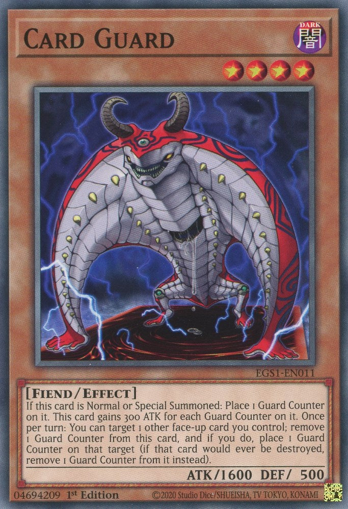 Card Guard [EGS1-EN011] Common | Galaxy Games LLC
