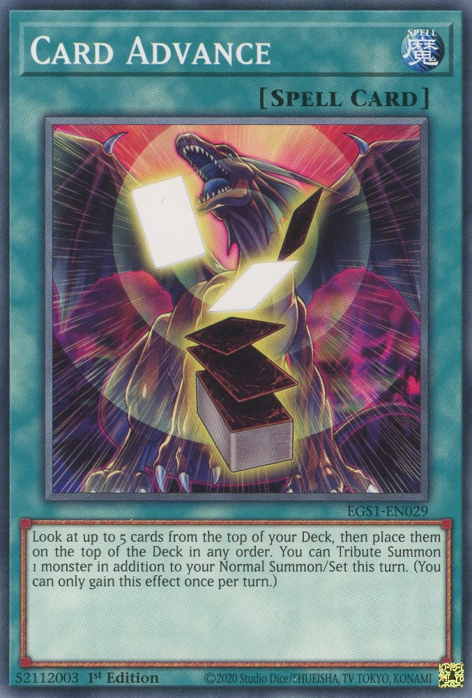 Card Advance [EGS1-EN029] Common | Galaxy Games LLC