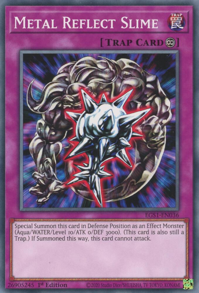 Metal Reflect Slime [EGS1-EN036] Common | Galaxy Games LLC