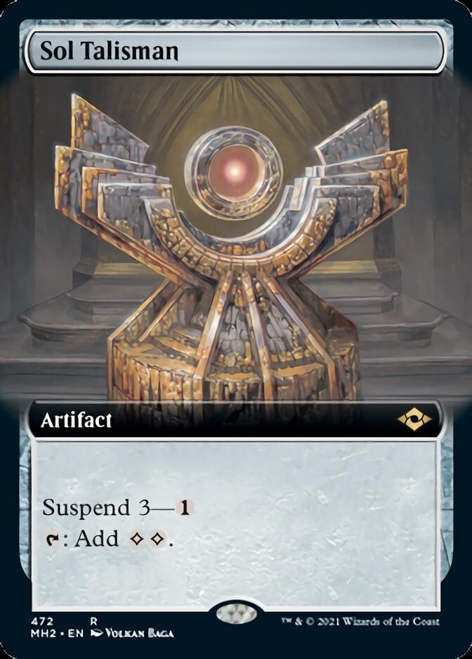 Sol Talisman (Extended Art) [Modern Horizons 2] | Galaxy Games LLC