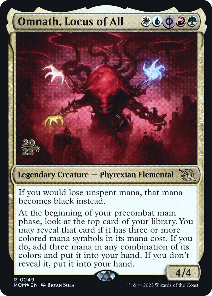 Omnath, Locus of All [March of the Machine Prerelease Promos] | Galaxy Games LLC