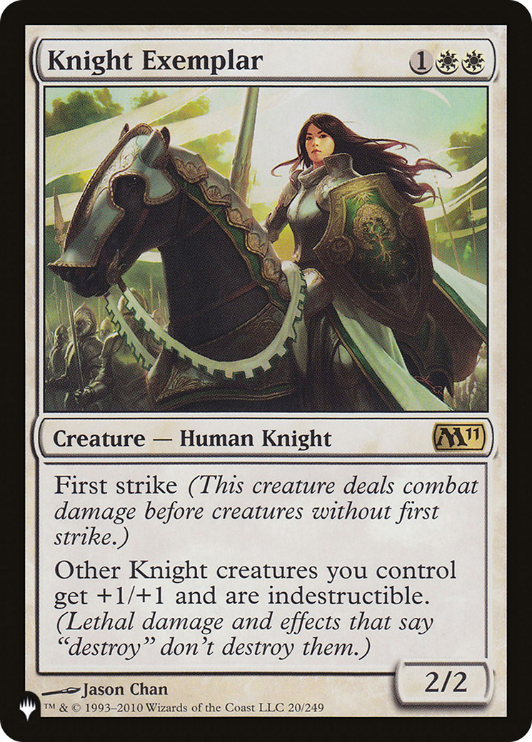 Knight Exemplar (Magic 2011) [The List] | Galaxy Games LLC