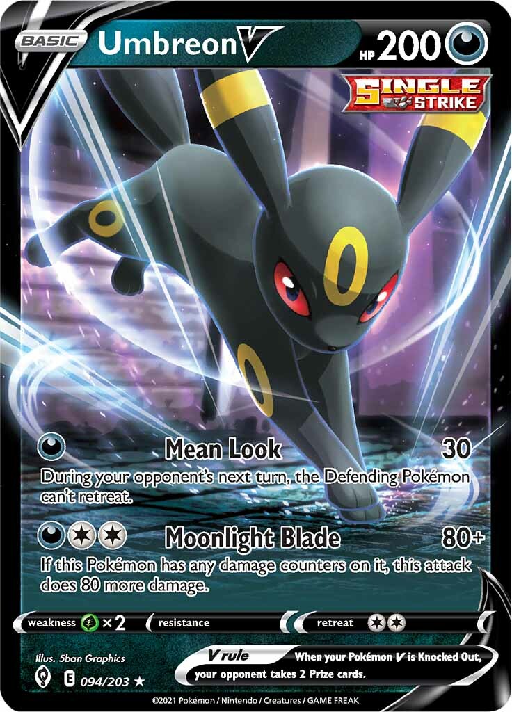 Umbreon V (094/203) [Sword & Shield: Evolving Skies] | Galaxy Games LLC