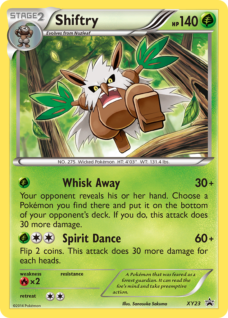 Shiftry (XY23) [XY: Black Star Promos] | Galaxy Games LLC