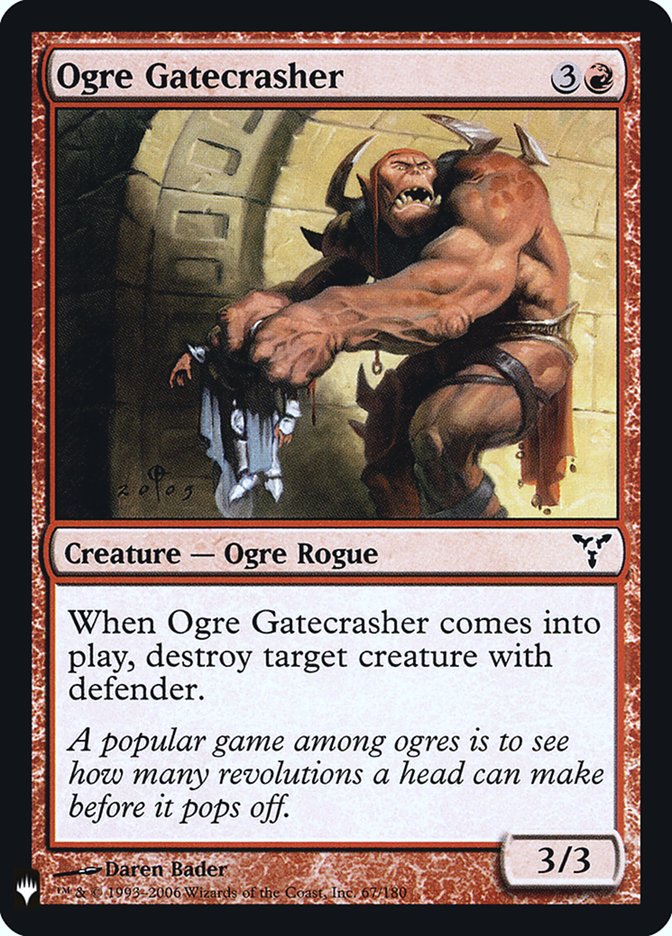 Ogre Gatecrasher [Mystery Booster] | Galaxy Games LLC