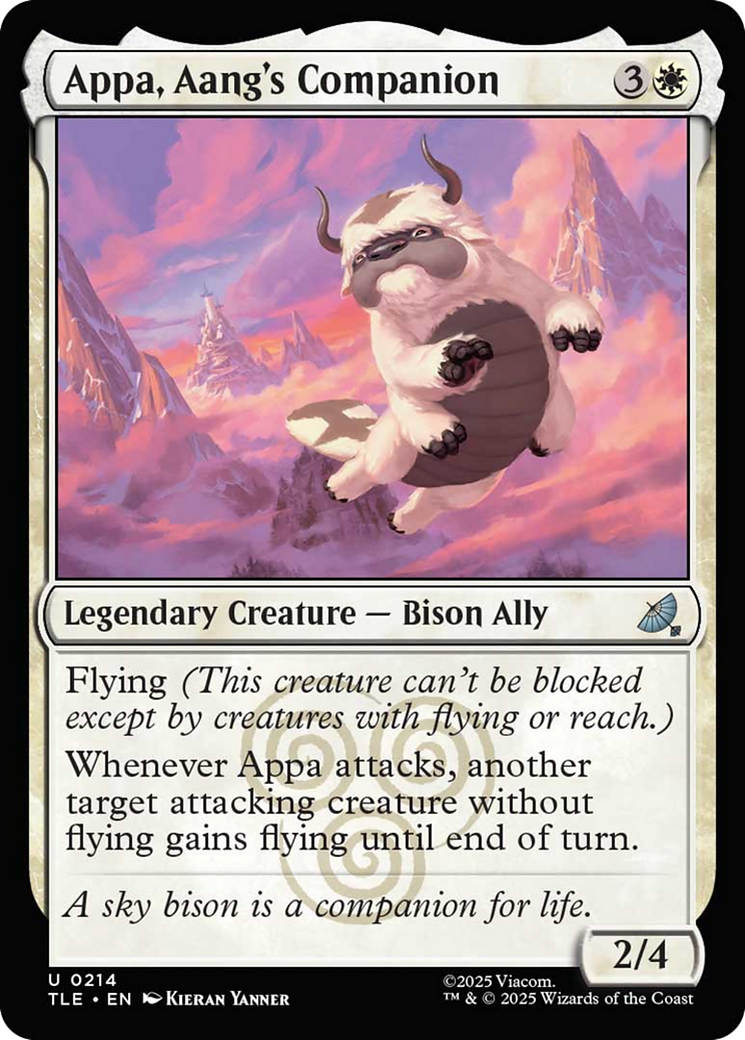 Appa, Aang's Companion [Avatar: The Last Airbender: Eternal-Legal] | Galaxy Games LLC