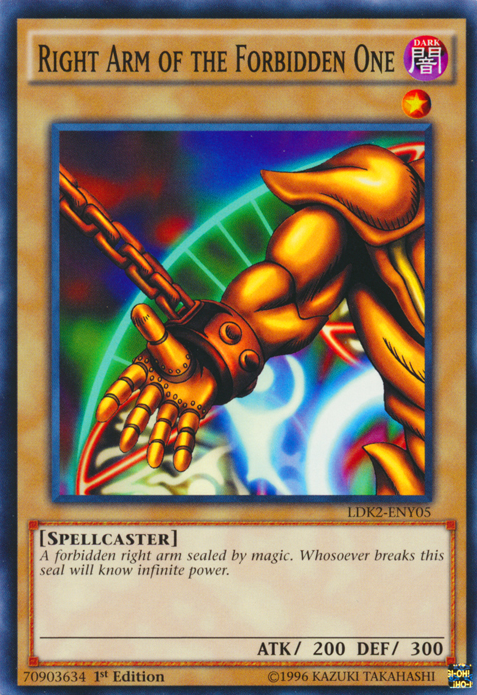 Right Arm of the Forbidden One [LDK2-ENY05] Common | Galaxy Games LLC