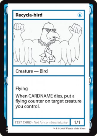 Recycla-bird (2021 Edition) [Mystery Booster Playtest Cards] | Galaxy Games LLC