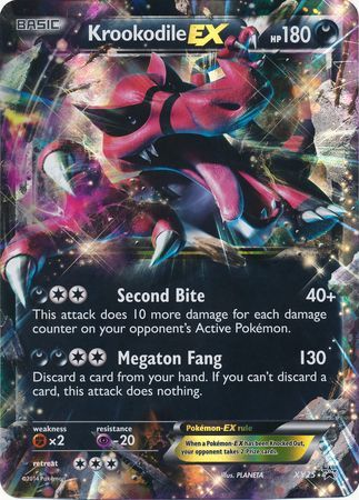 Krookodile EX (XY25) (Jumbo Card) [XY: Black Star Promos] | Galaxy Games LLC