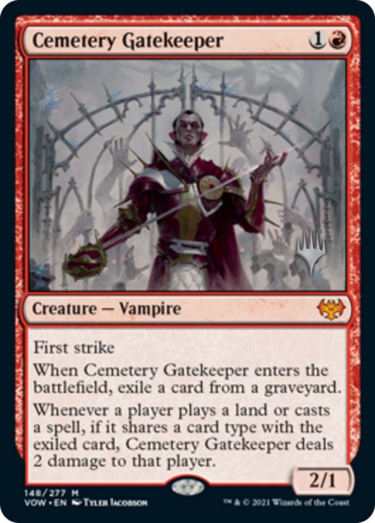 Cemetery Gatekeeper [Aetherdrift Promos] | Galaxy Games LLC