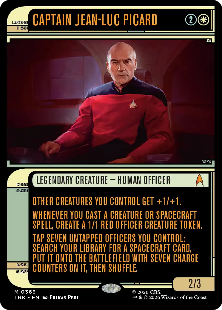 Captain Jean-Luc Picard (Showcase) [Star Trek] | Galaxy Games LLC