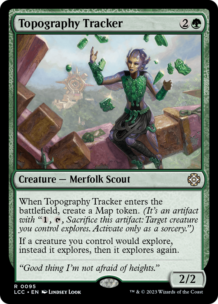 Topography Tracker [The Lost Caverns of Ixalan Commander] | Galaxy Games LLC