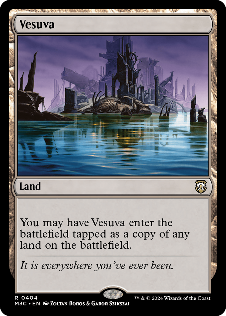 Vesuva (Ripple Foil) [Modern Horizons 3 Commander] | Galaxy Games LLC