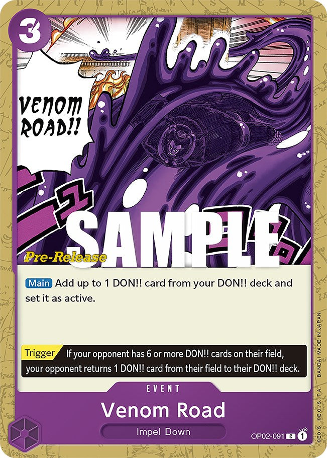 Venom Road [Paramount War Pre-Release Cards] | Galaxy Games LLC