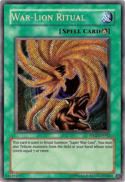 War-Lion Ritual [PP02-EN002] Secret Rare | Galaxy Games LLC