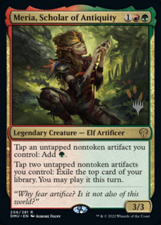 Meria, Scholar of Antiquity (Promo Pack) [Dominaria United Promos] | Galaxy Games LLC