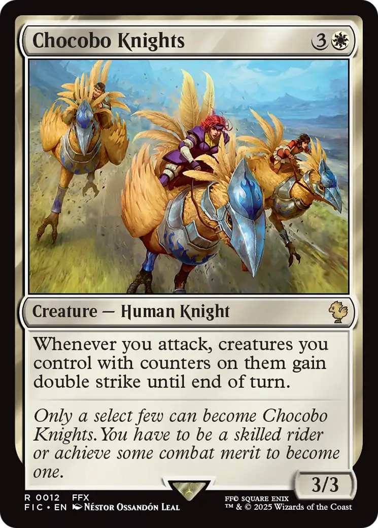 Chocobo Knights [FINAL FANTASY Commander] | Galaxy Games LLC